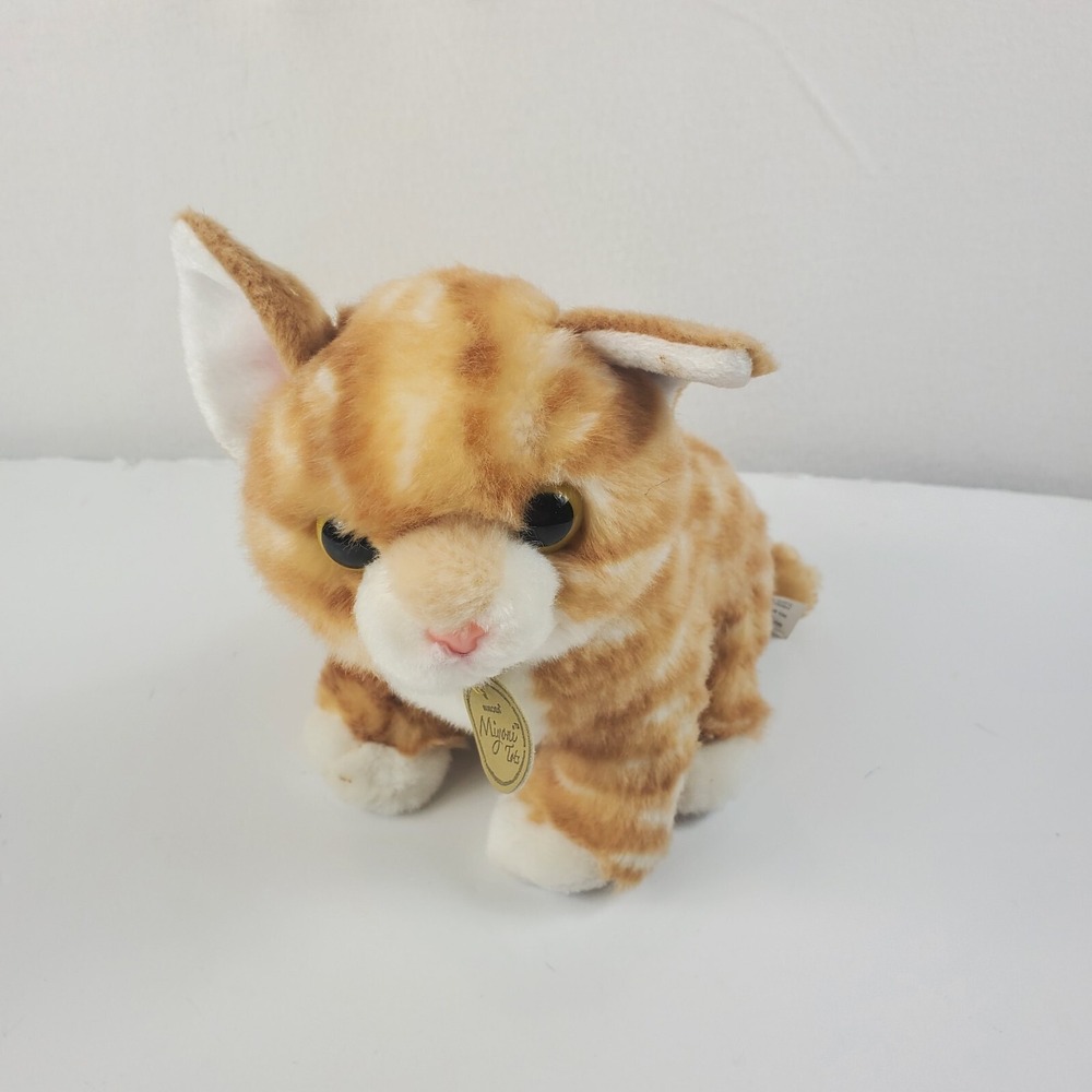 Aurora Miyoni Tots Orange Tabby Cat Plush Plush Stuffed Animal Toy